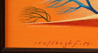  / Větrný den v zahrádkářské kolonii / Josef Velčovský