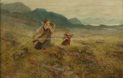  / Větrný den /   Autor neurčen