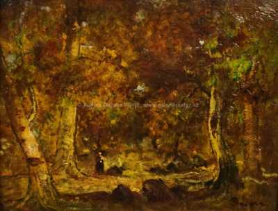  / V lese / Jules Dupré