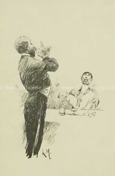  / V kavárně / Luděk Marold