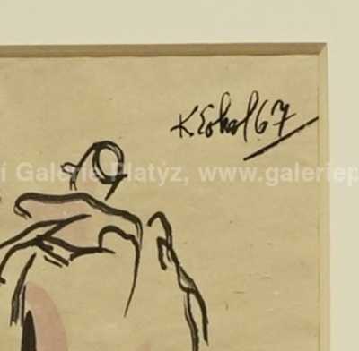  / Dvě figury z Kaburaby / Koloman Sokol