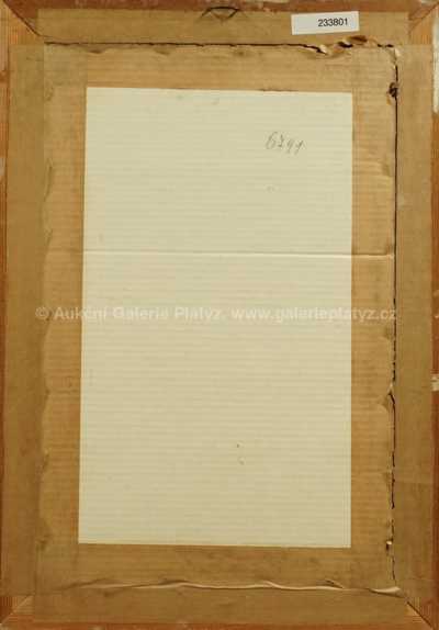  / Sedící dívka /   Neznačeno