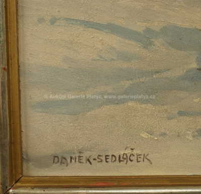  / Mrazivý den / František Daněk - Sedláček