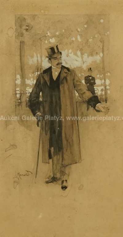  / Muž se špacírkou / Luděk Marold