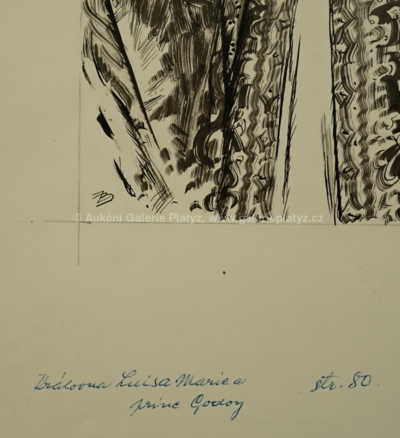  / Královna Luisa Marie a princ Godoy / Zdeněk Burian