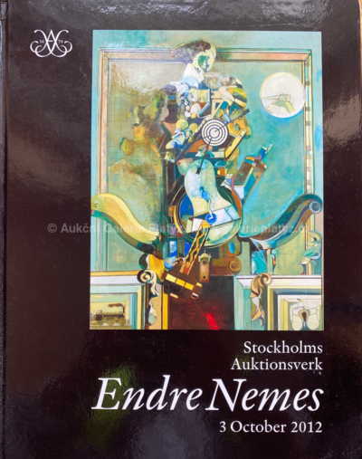  / Zátiší s lahvemi a partiturami / Endre  Nemes