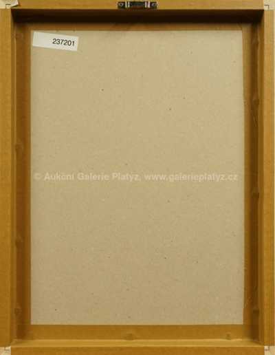  / Ženský kubistický akt / Emil Filla