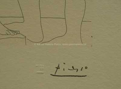  / Deux Hommes scupltés / Pablo Picasso