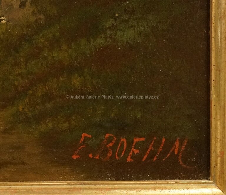  / Romantický motiv / Eduard Boehm