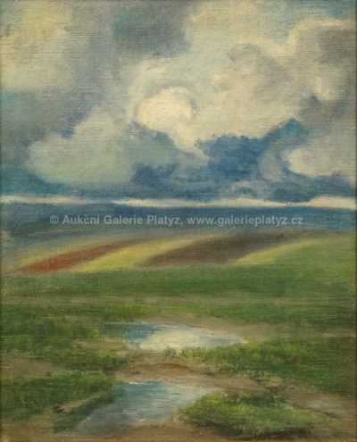  / Krajina před bouří / Ferdinand Engelmüller