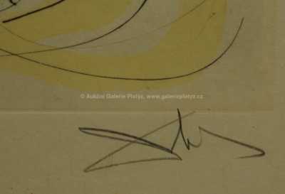  / Eliáš (Helios) ve svém ohnivém kočáře / Salvador Dalí