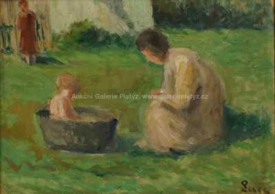  / Koupání / Maximilien Luce