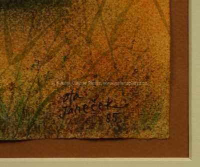  / Ptáček v travách / Ota Janeček