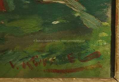  / Dívka se slunečníkem / Vlastimil  Košvanec