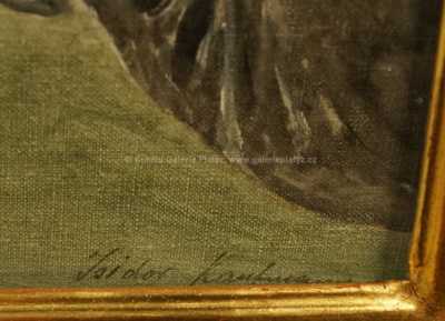  / Portrét rabína / Isidor Kaufmann