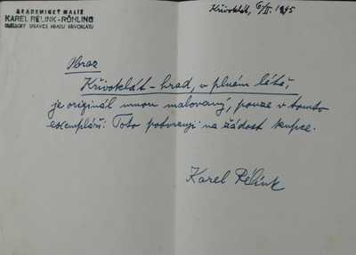  / Křivoklát / Karel Rélink