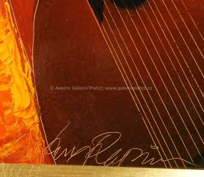  / Loutnistka / Jan Rapin