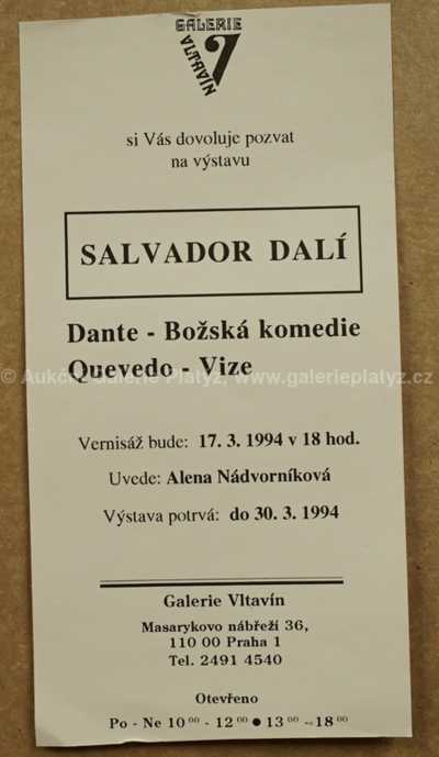  / Božská komedie / Salvador Dalí