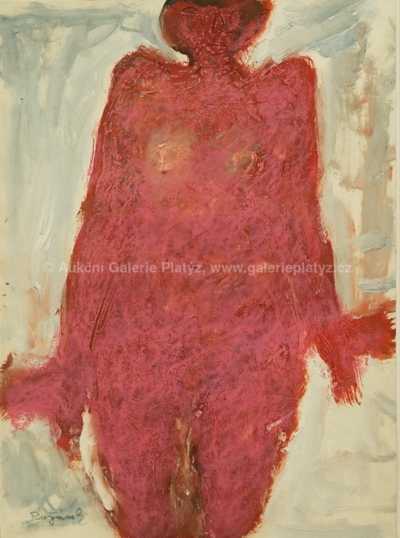  / Sedící akt / Václav Rožánek