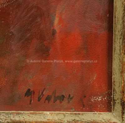  / V kavárně / Miloslava  Vrbová - Štefková