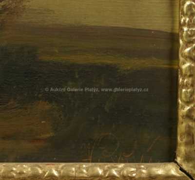  / Večerní krajina / Viktor  Rolín