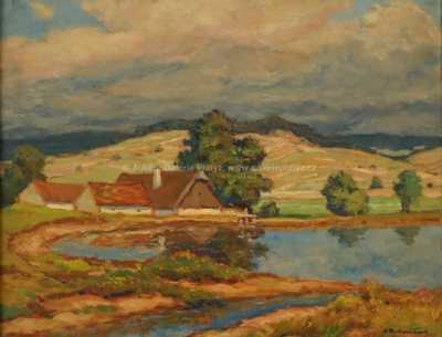  / Statek u rybníka / Ota Bubeníček