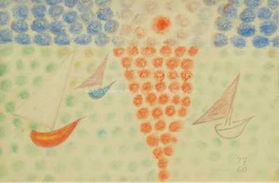  / Bárky na moři / Jan  Zrzavý