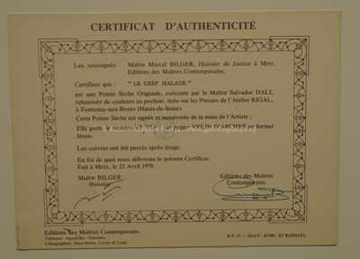  / O jelenovi (LE CERF MALADE) / Salvador Dalí