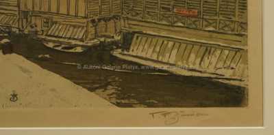  / Most sv. Marie v zimě / František Tavík Šimon