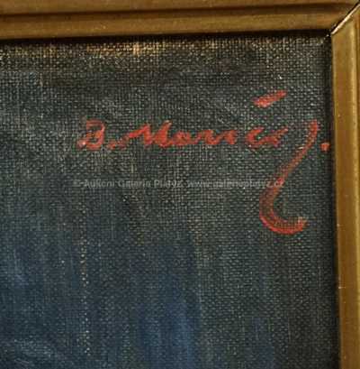  / Portrét dívky / Bohumil Mareček