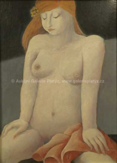  / Dívčí akt / Jaroslav Zajíc