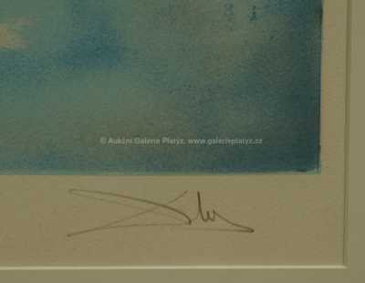  / Happy Unicorn - Šťastný jednorožec / Salvador Dalí