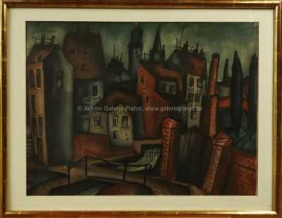 Vlastimil Beneš - Pražské střechy