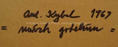  / Návrh gobelínu / Antonín Kybal