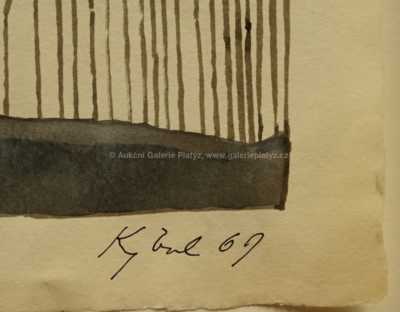  / Návrh gobelínu / Antonín Kybal