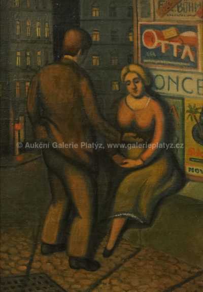  / Periferie z cyklu Lásky z ulice / František Xaver  Böhm