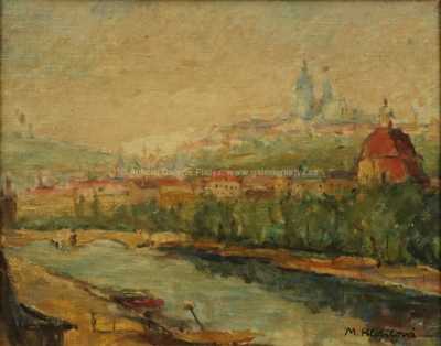  / Pražské panorama / Marie Hlobilová-Mrkvičková