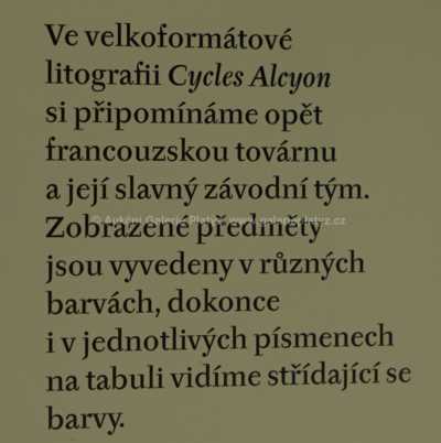  / Cycles Alcyon / Kamil Lhoták