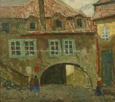  / Z nádvoří u Milosrdných / Gustav Macoun