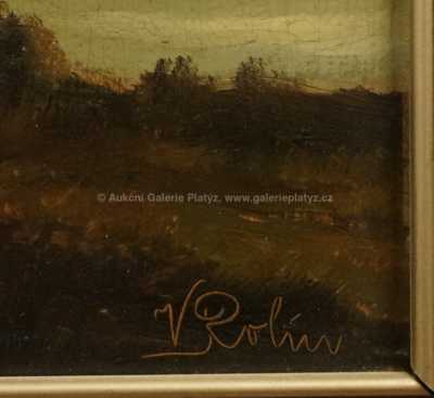  / Stromy v krajině / Viktor  Rolín