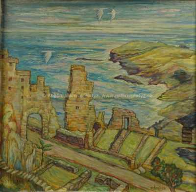  / Ruiny zámku krále Artuše / Jaromír Skřivánek