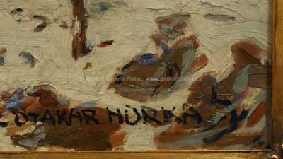  / Mrazivý den / Otakar Hůrka