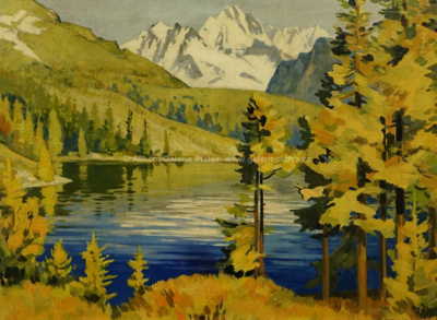  / Pohled na Štrbské pleso / Imro Weiner - Kráľ