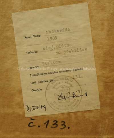  / Maškaráda / Karel Vaca