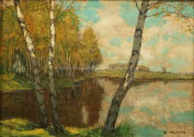  / Břízy u vody / Alois Kalvoda