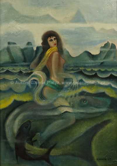  / Dívka na moři / Josef Hlinomaz