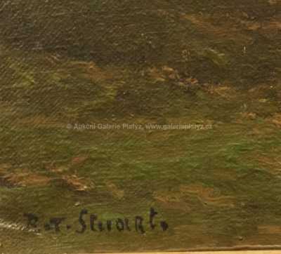  / U řeky při západu slunce / Robert T. Stuart