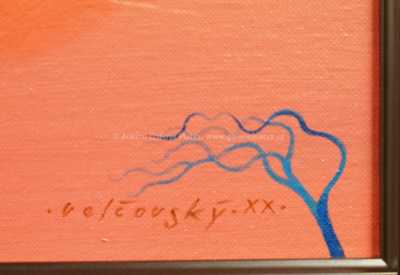  / Zrození Fudžijamy / Josef Velčovský