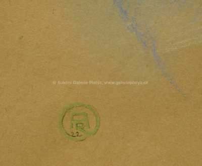  / Portrét dívky / Rudolf Adámek