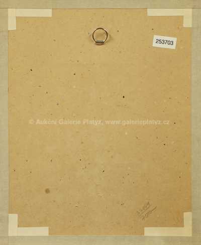  / Muž u kostela / František  Tichý